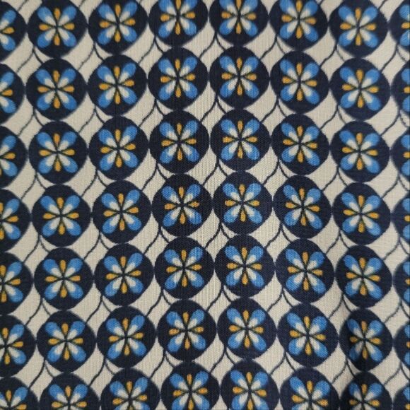 Max Studio Women's Navy Print Tank Blouse Top - Picture 10 of 13